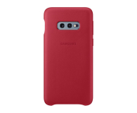Etui Leather Cover do Samsung Galaxy S10 E czerwone - 478336 - zdjęcie 1
